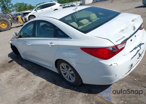 2013 Hyundai Sonata Gls из США, поврежденный, VIN 5NPEB4AC2DH573393